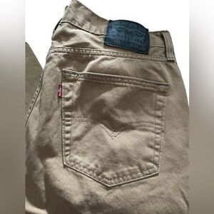 Levi's Tan Bootcut Jeans for Men 33x30